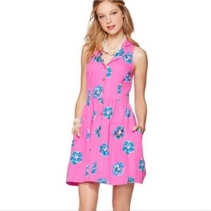 Lilly Pulitzer Sherlynn Dress in mambo pink